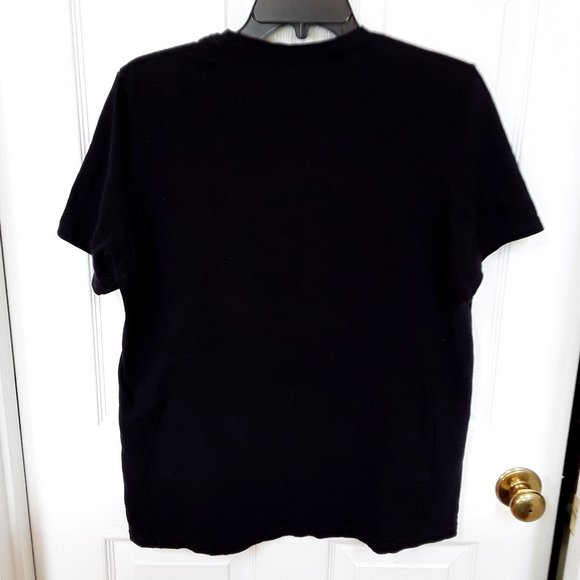 New Without Tags! Classic Adidas logo Black Cotton T-Shirt - Picture 2 of 3